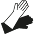 Hausmeisterservice Bauer - Schwarz und weiße Handschuhe auf grau weiß kariertem Hintergrund Hausmeisterservice Bauer - Schwarz und weiße Handschuhe auf grau weiß kariertem Hintergrund